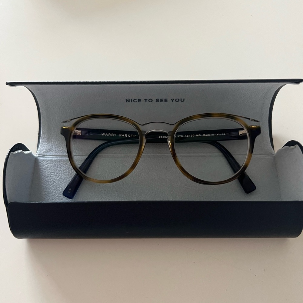 Warby Parker Tortoise Glasses